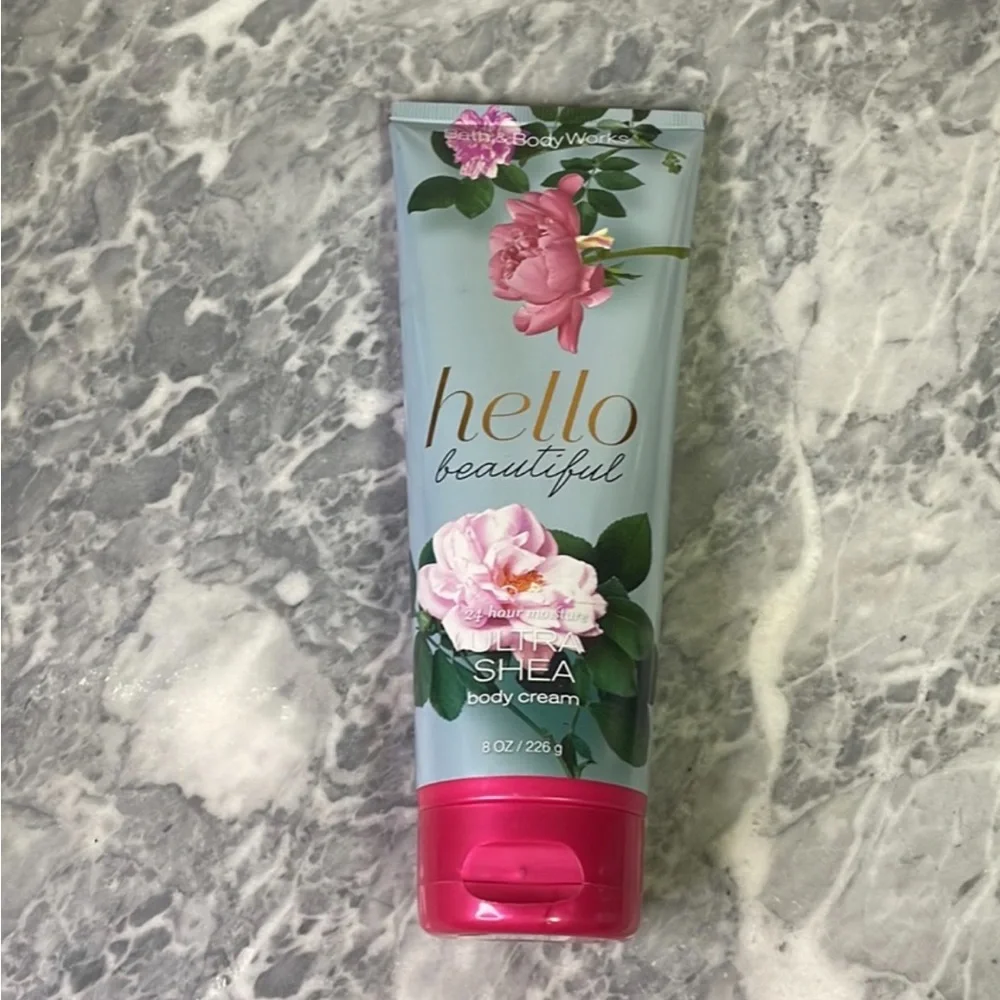 Bath and Body Works Lotion Cream Hello‎ Beautiful